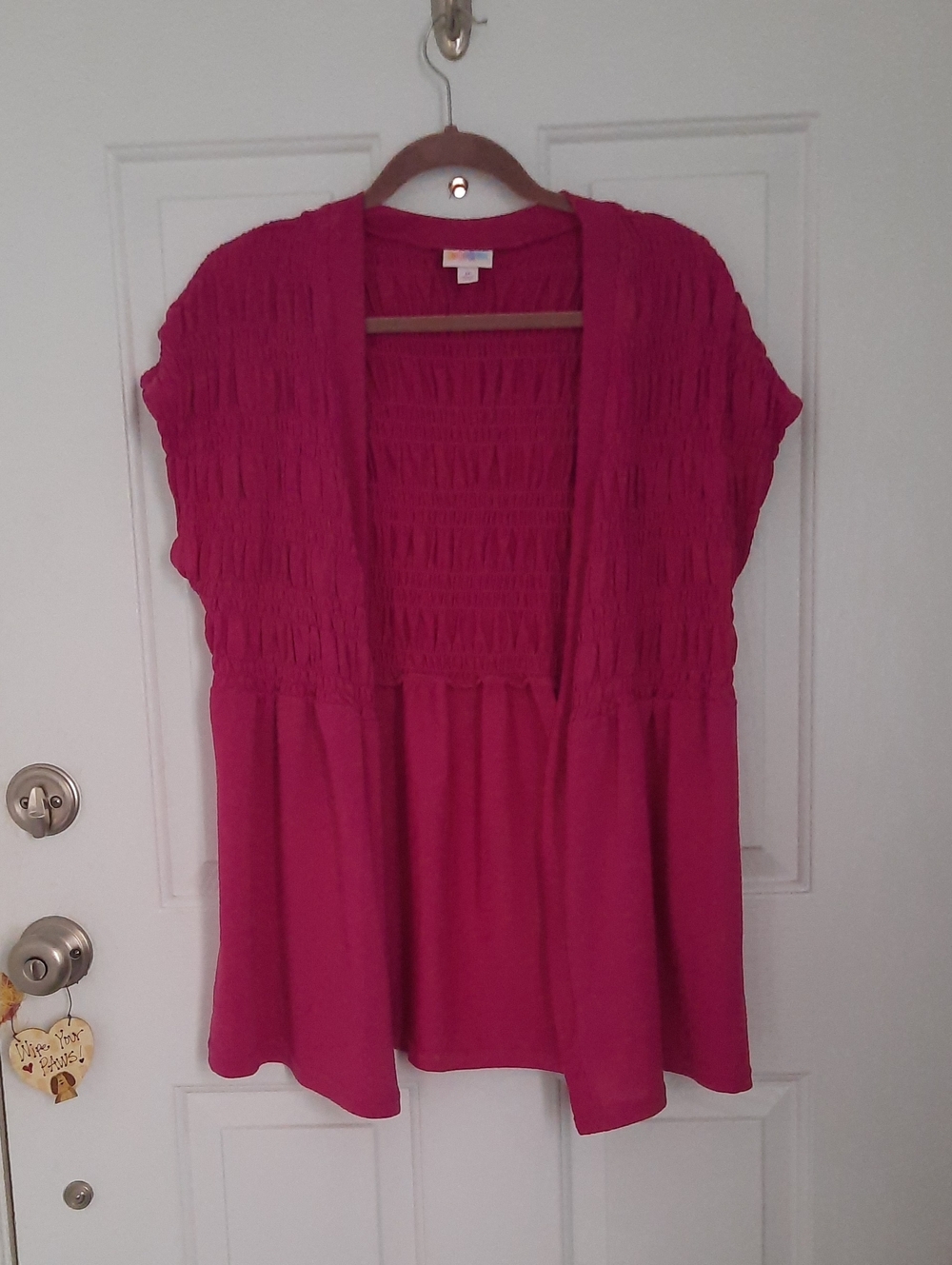Lularoe Kaylin Smocked Cardigan
